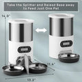 Guardian Paws™ Elite WiFi Dual-Bowl Smart Feeder