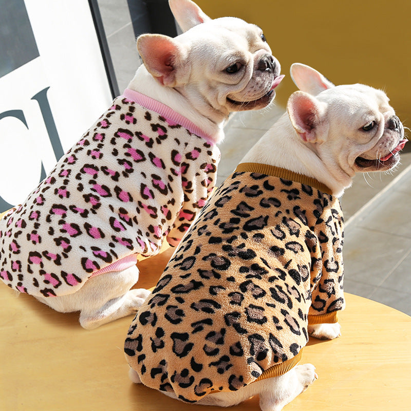 The Guardian Paws™ Leopard Luxe Puppy Parka