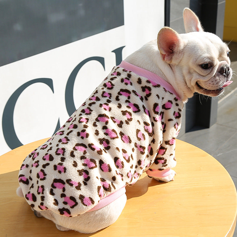 The Guardian Paws™ Leopard Luxe Puppy Parka