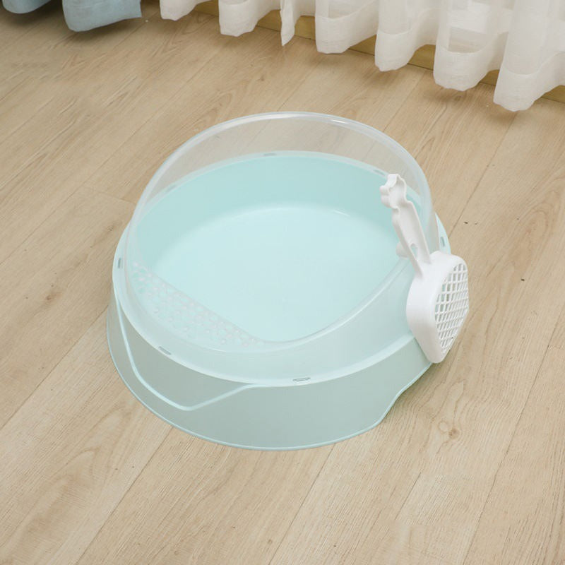 Guardian Paws™ Vista: Semi-Enclosed Modern Litter Station