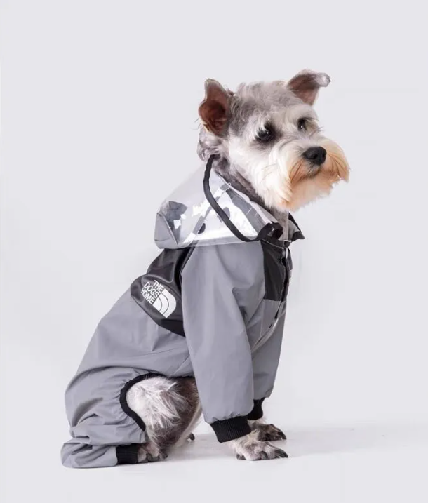 Guardian Paws™ Storm-Shield: High-Visibility Raincoat