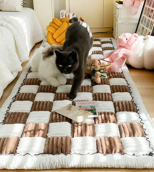 Guardian Paws™ Dream-Cloud Plush Pet Mat